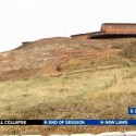 Retaining wall collapses on Springs west side, threatening homes