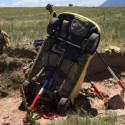 Pueblo man killed in rollover crash on I-25