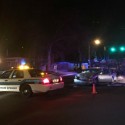 Suspected drunk driver runs stop sign, hits ambulance