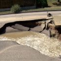 Montebello remains closed because of large sinkhole