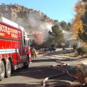 Several displaced after two alarm house fire